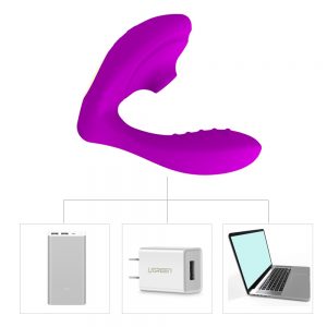 USB rechargeable clit stimulation vibrator